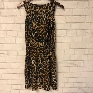 Leopard print dress Express